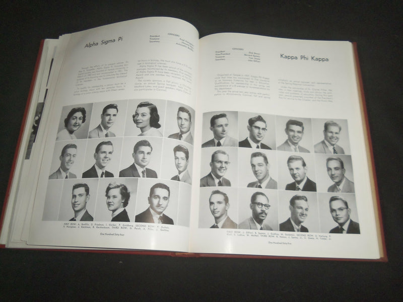 1955 TEMPLAR TEMPLE UNIVERSITY YEARBOOK - PHILADELPHIA, PENNSYLVANIA - YB 2508