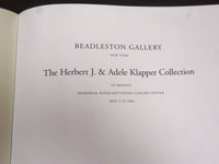 2002 BEADLESTON GALLERY KLAPPER COLLECTION BOOK - BOXED - KD 1350A