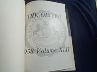 1958 ORBITER BLOOMSBURG STATE TEACHERS COLLEGE YEARBOOK- BLOOMSBURG, PA- YB 2654
