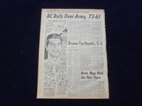 1969 MARCH 21 BOSTON RECORD AMERICAN NEWSPAPER- TED CLASHES WITH NIXON - NP 6337