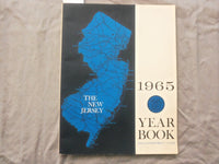 1965 NEW JERSEY YEARBOOK AND GOVERNMENT GUIDE SOFTCOVER BOOK BY - K 269