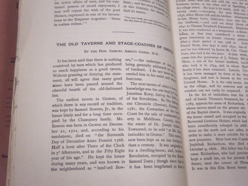 1884 JANUARY THE BAY STATE MONTHLY MASSACHUSETTS MAGAZINE VOL. 1 NO. 1 - J 5277