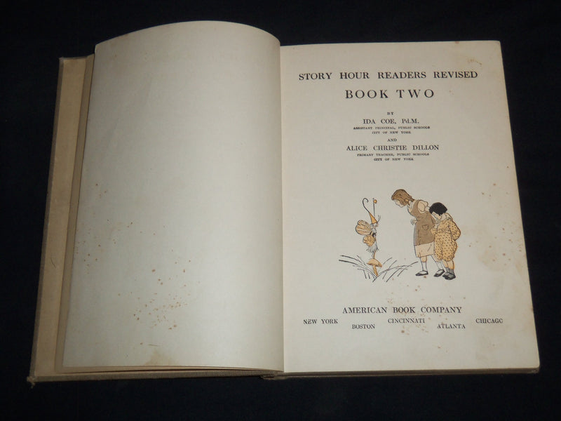 1881-1923 ASSORTED CHILDREN'S READING BOOKS LOT OF 5 - KD 4351G