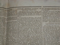 1849 APRIL 21 MASSACHUSETTS PLOUGHMAN -SUTTER ACCOUNT OF GOLD DISCOVERY- NP 5165