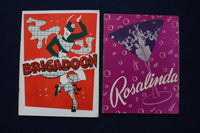 SOUVENIR PROGRAMS - LOT OF 20 PROGRAMS - LOT #13 - O 3563