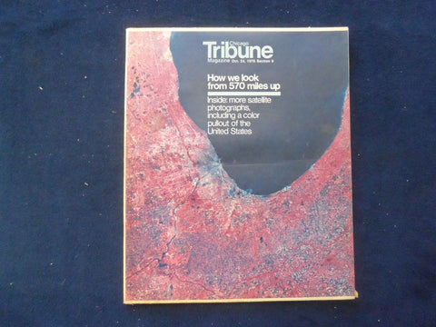 1976 OCTOBER 24 CHICAGO TRIBUNE MAGAZINE SECTION - EARTH FROM 570 MILES- NP 6425