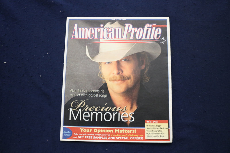 2006 JULY 16-22 AMERICAN PROFILE MAGAZINE - ALAN JACKSON COVER - E 18444