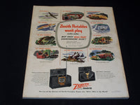 1947 JUNE HOLIDAY MAGAZINE - LONG ISLAND CALENDAR NICE FRONT COVER - E 1223