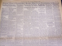 1935 JAN 26 NEW YORK TIMES - ADMISSIONS BY HAUPTMANN CROSS EXAMINATION - NT 3825