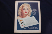 1941 OCTOBER 11-17 MOVIE-RADIO GUIDE MAGAZINE - CLAUDETTE COLBERT COVER - E 9281