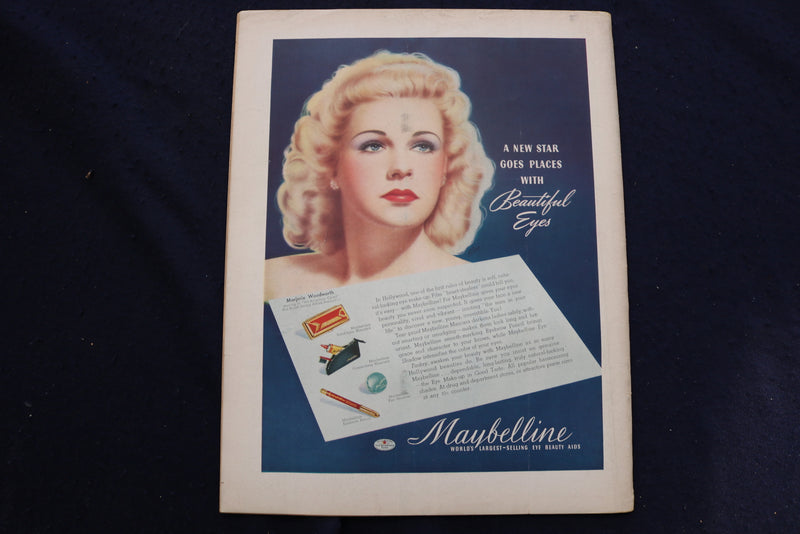 1941 OCTOBER 11-17 MOVIE-RADIO GUIDE MAGAZINE - CLAUDETTE COLBERT COVER - E 9281
