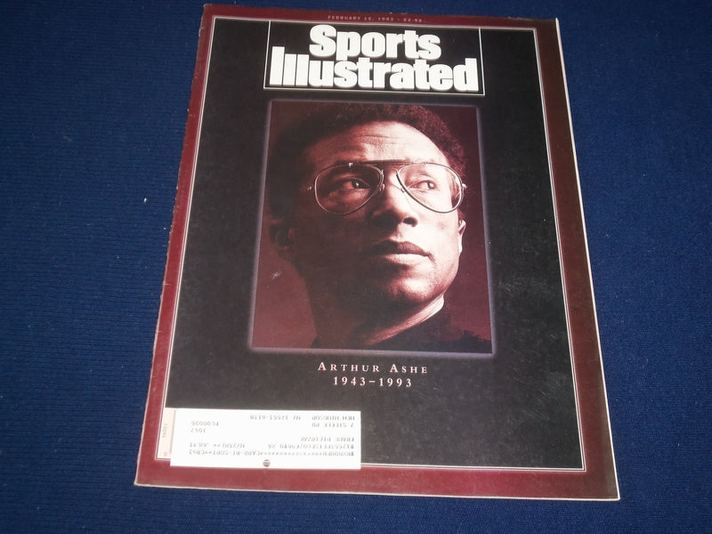 1993 FEBRUARY 15 SPORTS ILLUSTRATED MAGAZINE - ARTHUR ASHE (1943-1993) - SP 9113