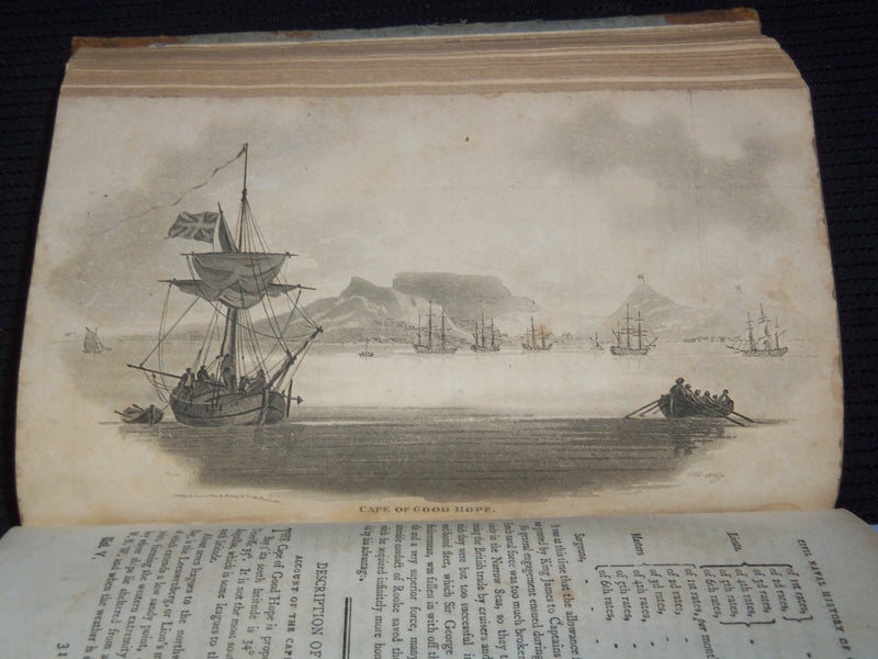 1801 JANUARY-JULY THE NAVAL CHRONICLE BOUND VOLUME NO. 5 - KD 81K