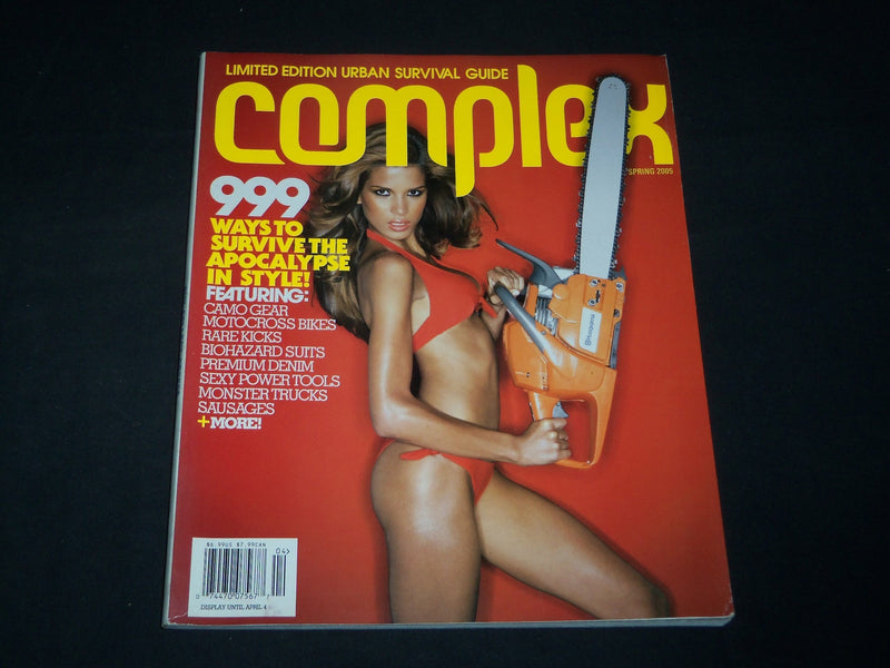 2005 SPRING WISHBOOK COMPLEX MAGAZINE - RAICA OLIVEIRA COVER - RC 1122