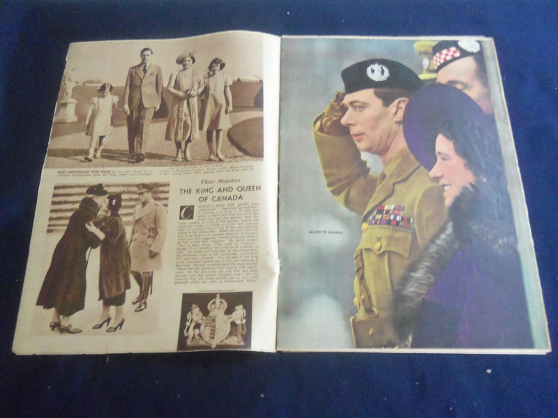1939 MAY-JUNE STAR WEEKLY MAGAZINE - TORONTO - HIS MAJESTY THE KING - B 2801F