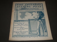 1900 AUGUST 18 THE SATURDAY EVENING POST MAGAZINE - ILLUSTRATED COVER - SP 597