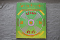 1988-89 ANNUAL ART IN AMERICA MAGAZINE - GUIDE TO GALLERIES COVER - E 26756