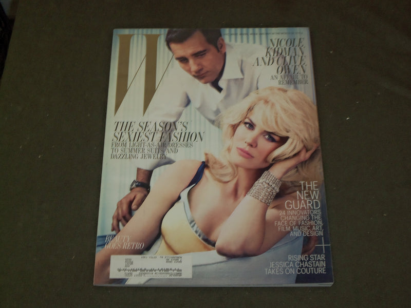 2012 MAY W MAGAZINE - NICOLE KIDMAN & CLIVE OWEN COVER - B 3463