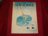 1984 APRIL 2 NEW YORKER MAGAZINE FRONT COVER ONLY - GREAT ART FOR FRAMING