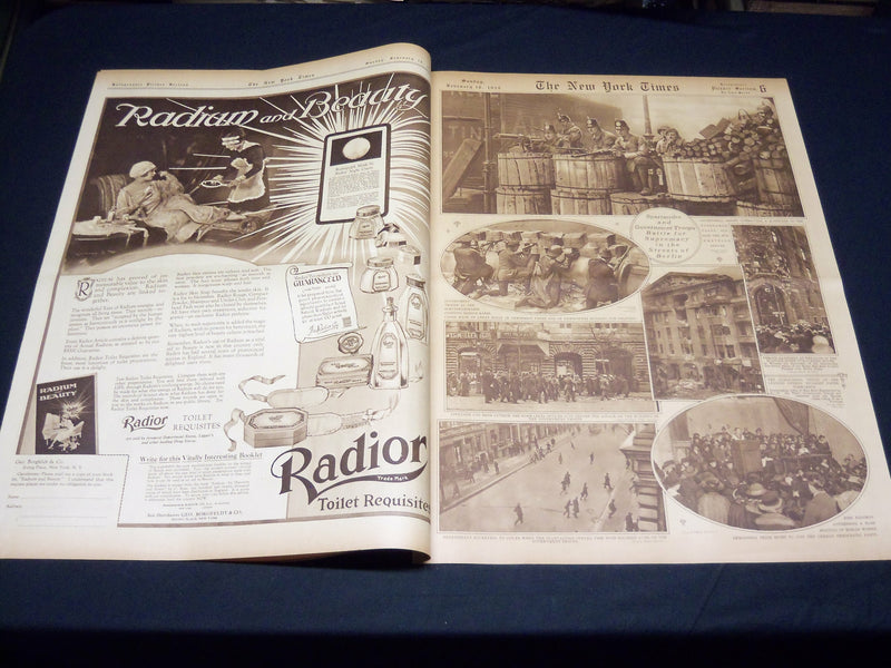 1919 FEBRUARY 16 NEW YORK TIMES PICTURE SECTION - FRANCE'S RUINS - NT 8834