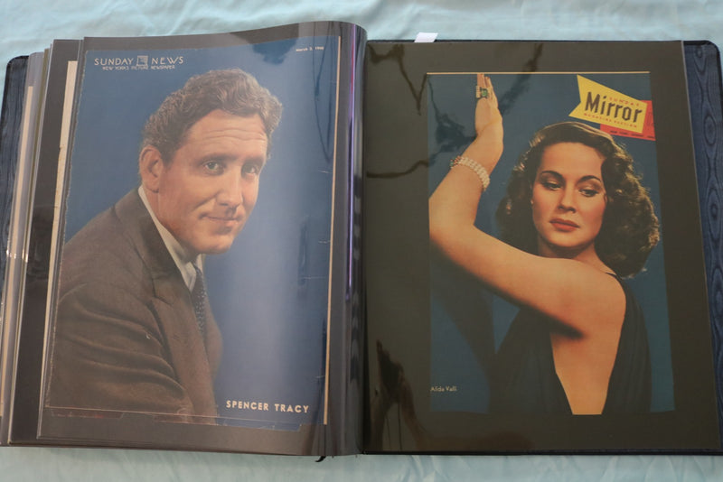 GIANT MOVIE STAR SCRAPBOOK - SHIRLEY TEMPLE - JAMES STEWART - #6