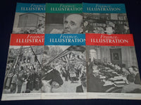 1948 FRANCE ILLUSTRATION FRENCH MAGAZINE LOT OF 18 DIFFERENT - PHOTOS - O 503