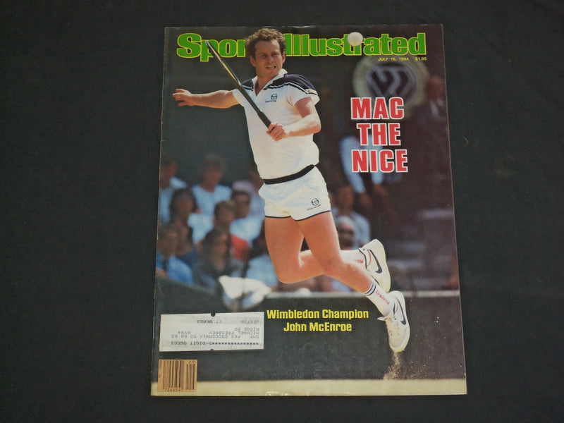 1984 JULY 16 SPORTS ILLUSTRATED MAGAZINE - JOHN MCENROE COVER - SP 9136