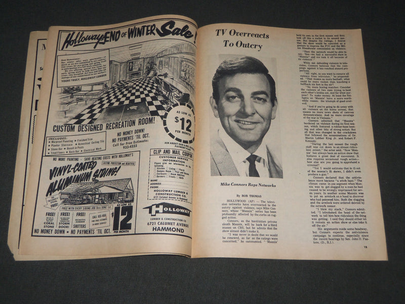 1969-1973 MIDWEST COMPLETE TV PROGRAMS LOT OF 3 ISSUES - O 2688