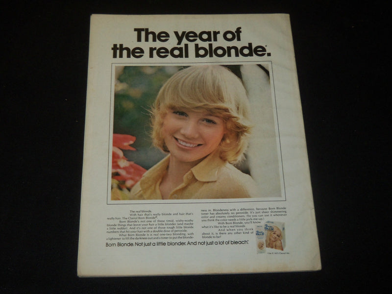 1973 MAY HARPER'S BAZAAR MAGAZINE - SERENA RHINELANDER COVER - FASHION - B 6779