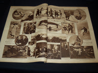 1922 APRIL 9 NEW YORK TIMES PICTURE SECTION - BATTLE FLAGS -NICE PHOTOS- NT 9481