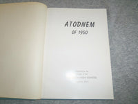 1950 ATODNEM MENDOTA HIGH SCHOOL YEARBOOK - MENDOTA, ILLINOIS - YB 2481