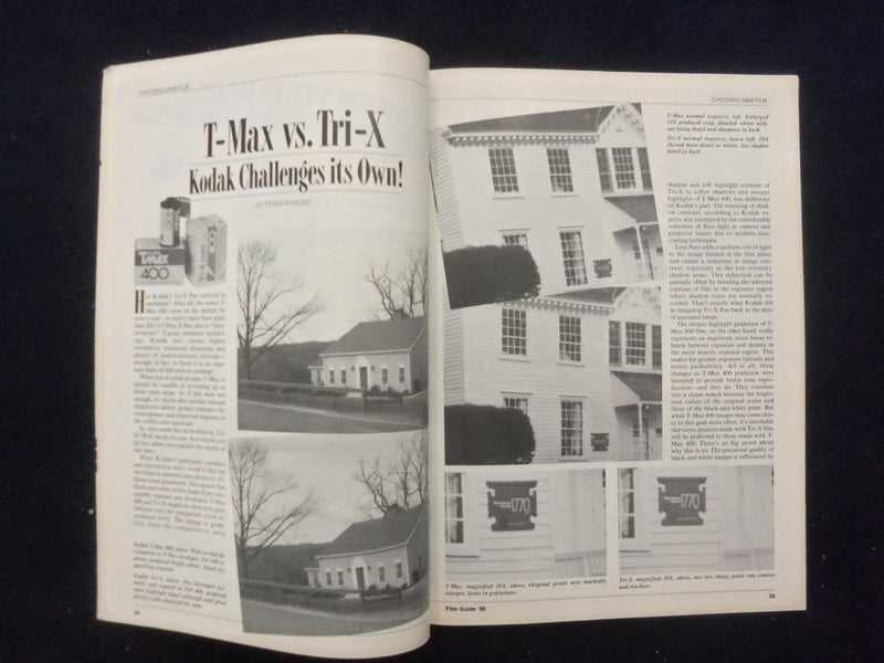 1988 MODERN PHOTOGRAPHY'S FILM GUIDE '88 MAGAZINE - SP 1534F