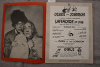 1948 OLSEN & JOHNSON LAFFACADE OF 1948 PROGRAM - K 3479