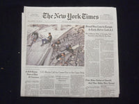 2023 DECEMBER 9 NEW YORK TIMES-BROAD NEW LAW IN EUROPE IS EARLY BID TO CURB A.I.