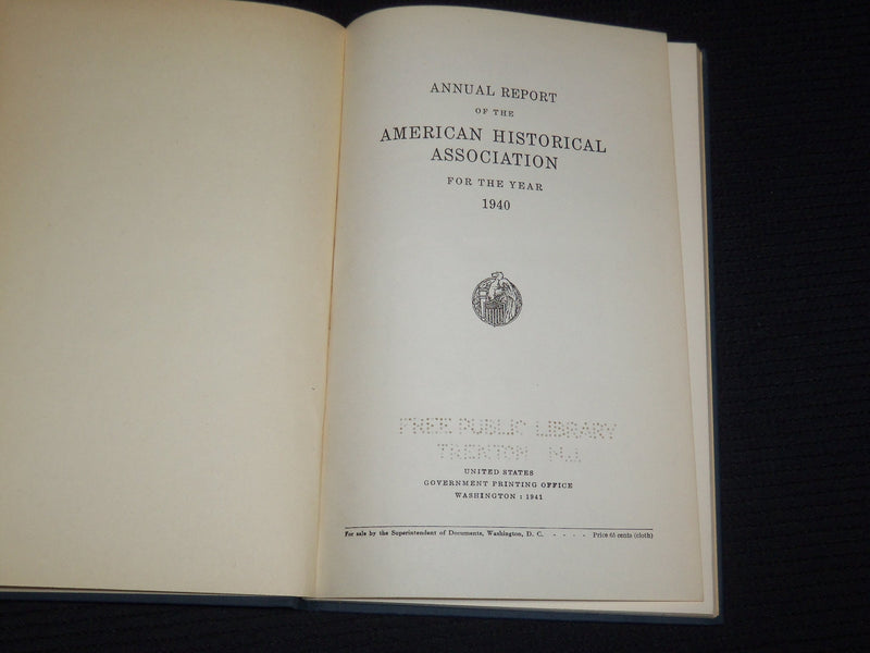 1940-1972 AMERICAN HISTORICAL ASSOCIATION BOUND VOLUMES LOT OF 26 - KD 5O