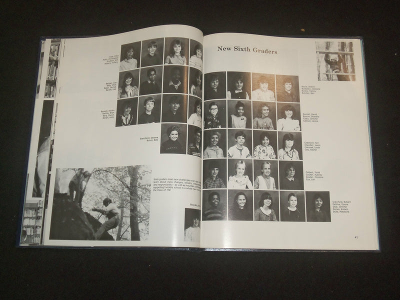 1985-1986 BITBURG MIDDLE SCHOOL YEARBOOK- RHINELAND-PALATINATE, GERMANY- YB 2111