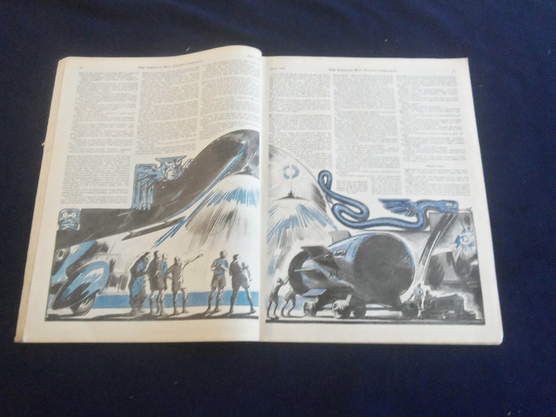 1932 APRIL AMERICAN BOY MAGAZINE - SWORDS AGAINST CARTHAGE! - ST 7067