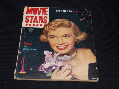 1950 JANUARY MOVIE STARS PARADE MAGAZINE - DORIS DAY COVER - E 13864