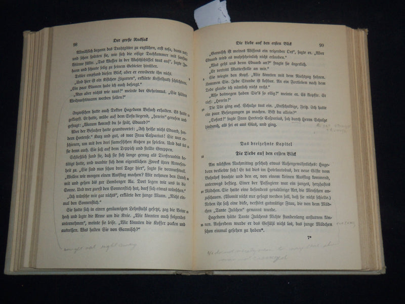1940 DREI MANNER IM SCHNEE HARDCOVER BOOK BY ERICH KASTNER - KD 5980Q