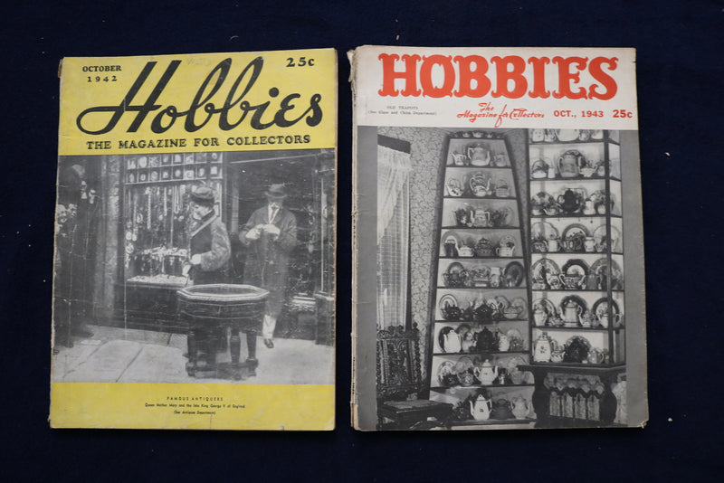 1940-1943 HOBBIES MAGAZINE - LOT OF 9 - O 3575