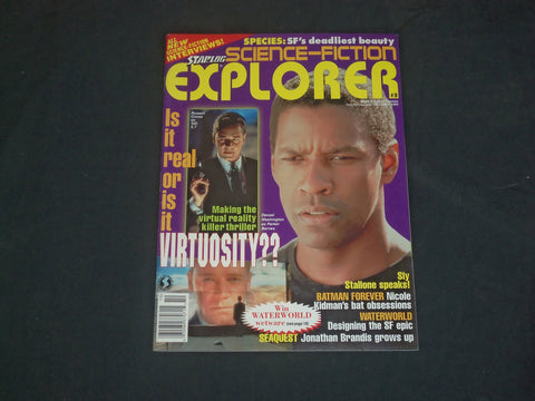 1995 OCTOBER STARLOG EXPLORER MAGAZINE - DENZEL WASHINGTON COVER - B 4877