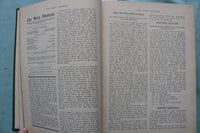 1904-1907 THE KNOX STUDENT HARDCOVER BOOKS - 2 VOLUMS - GALESBURG, IL - KD 9683