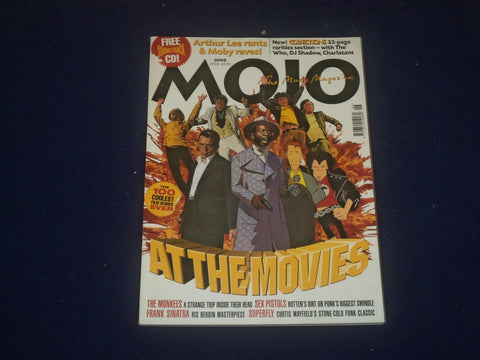 2002 JUNE MOJO MAGAZINE - ENGLAND - AT THE MOVIES - 100 FILM SCORES - B 695