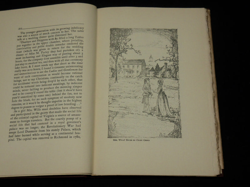 1950 A WILLIAMSBURG SCRAP BOOK ILLUSTRATED BY ORIN BULLOCK - KD 6561