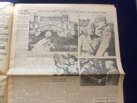 1943 JULY 26 NEW YORK TIMES - MUSSOLINI OUSTED WITH FASCIST CABINET - NP 6470