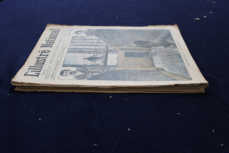 1898-1906 L'ILLUSTRE NATIONAL MAGAZINE - FRENCH - LOT OF 15 - O 3657