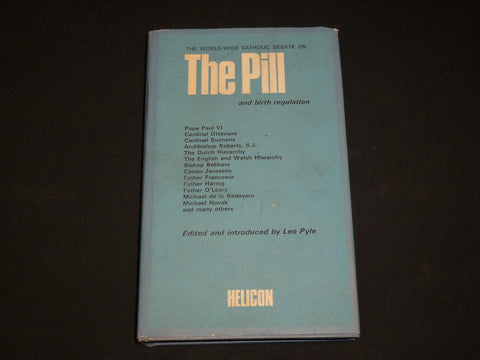 1964 THE PILL AND BIRTH REGULATION HARDCOVER BOOK EDITED BY LEO PYLE - KD 6468