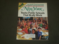 1980 JUNE 16 NEW YORK MAGAZINE - TWELVE PUBLIC SCHOOLS THAT REALLY WORK - B 2036