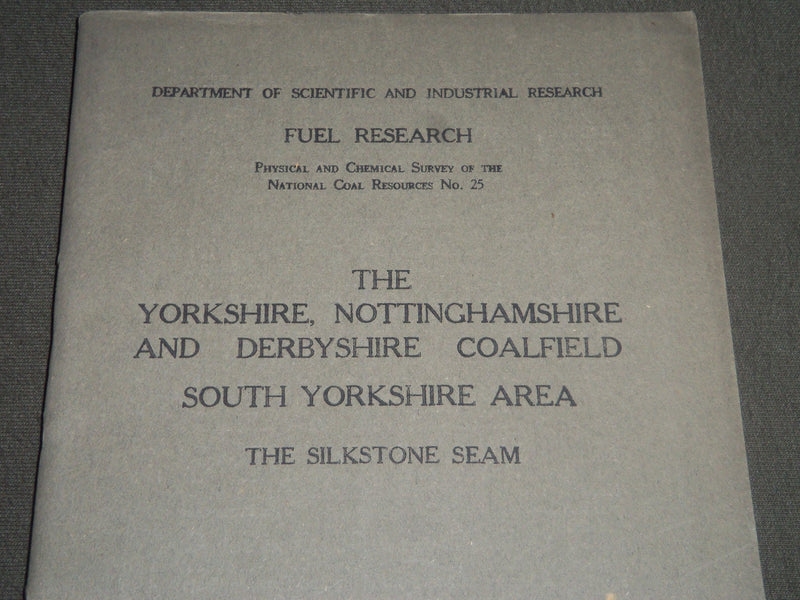 1923-1937 FUEL RESEARCH & NATIONAL COAL RESOURCES BULLETINS LOT OF 25 - WR 231
