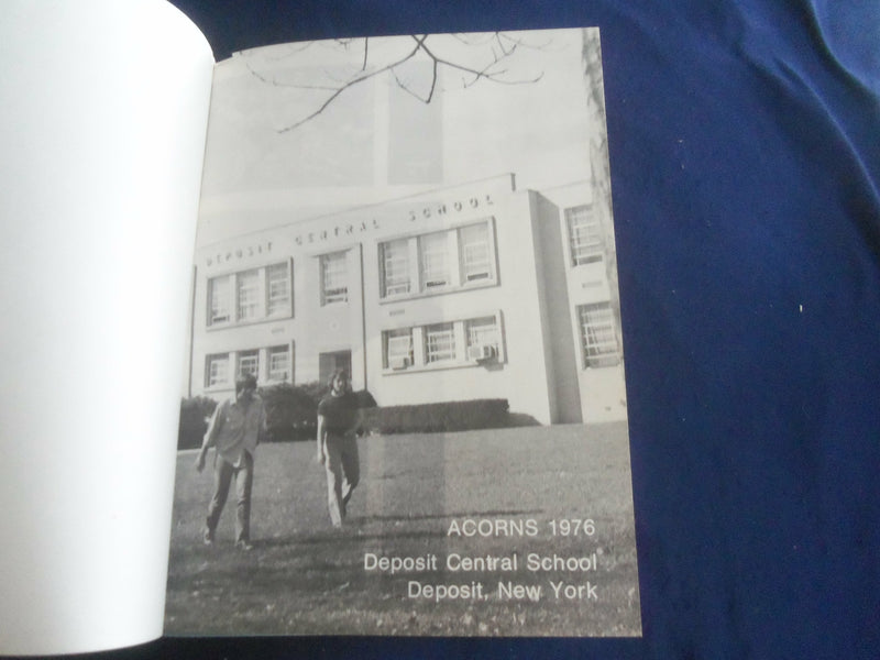 1976 ACORNS DEPOSIT CENTRAL SCHOOL YEARBOOK - DEPOSIT, NEW YORK - YB 2784